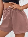 Women's Y2K Style Shorts - Pastel pink/other colors, Relaxed Fit Elastic Waistband, Breathable Non-Transparent Fabric for Summer, Casual Outfits, Lounge, Gym, Casual Attire - Machine Washable Chic Bottoms, Gym Shorts, Clothing Essentials, Smooth Texture F